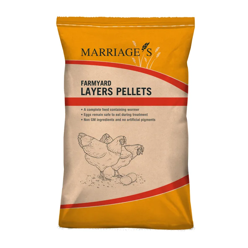 Marriages Layers Pellets with Flubenvet
