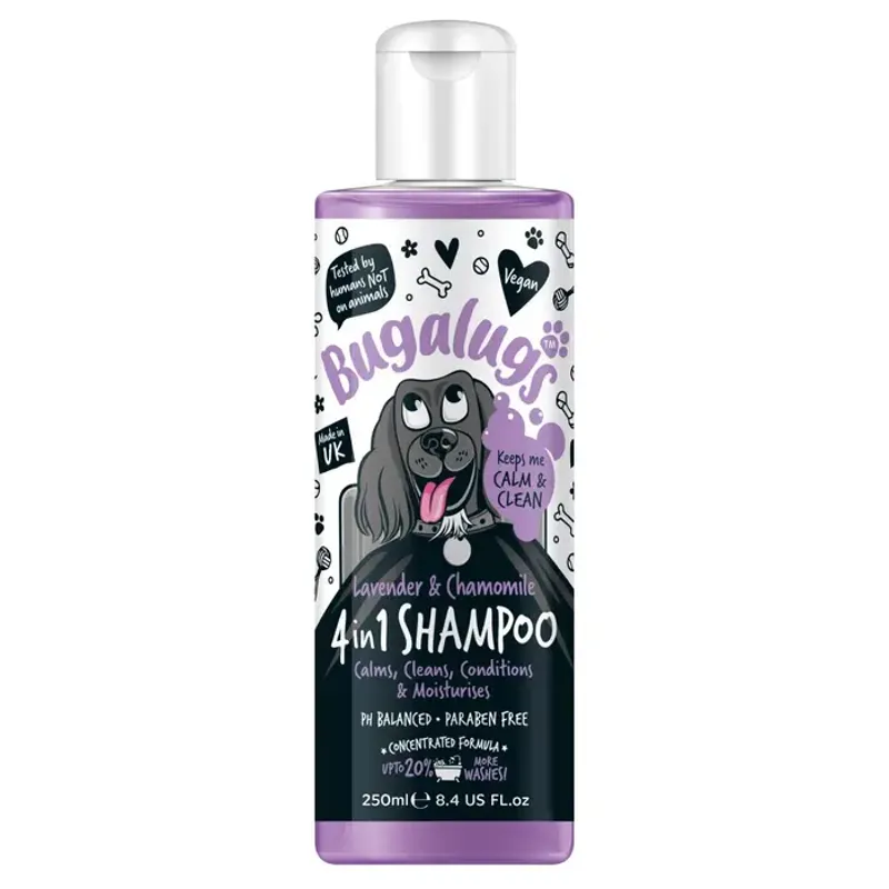 Bugalugs 4 in 1 Dog Shampoo 250ml