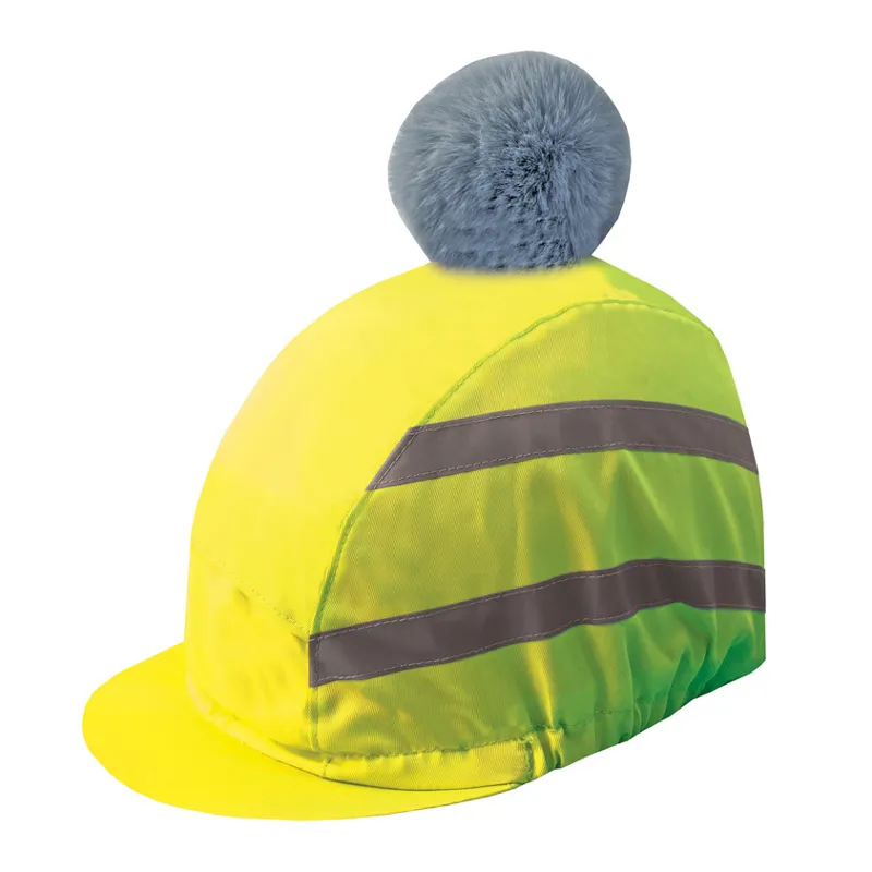 Equetech Hi-Vis Vision Waterproof Hat Silk Yellow