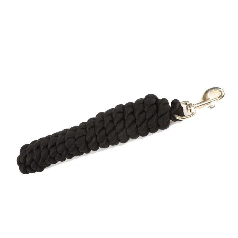 Shires Extra Long Lead Rope Black-1