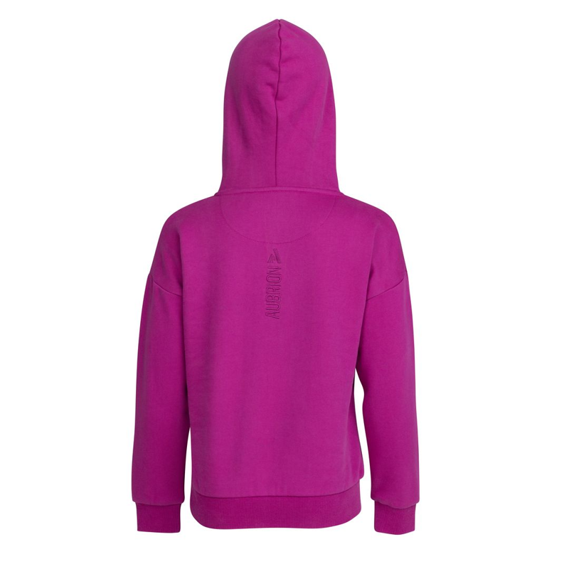 Aubrion Young Rider React Hoodie Fuchsia-1
