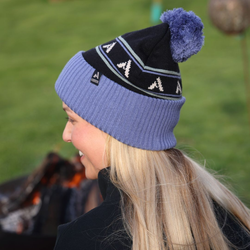 Aubrion React Bobble Hat Sky/Shadow-4