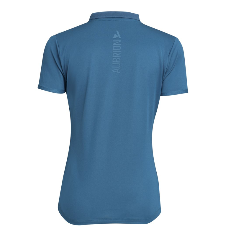 Aubrion Young Rider React Tech Polo Kingfisher-1