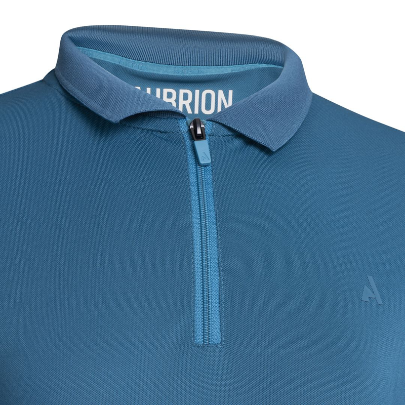 Aubrion Young Rider React Tech Polo Kingfisher-2