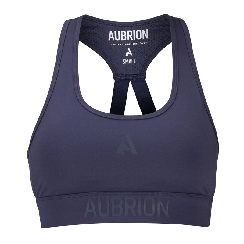 Aubrion React Sports Bra Midnight