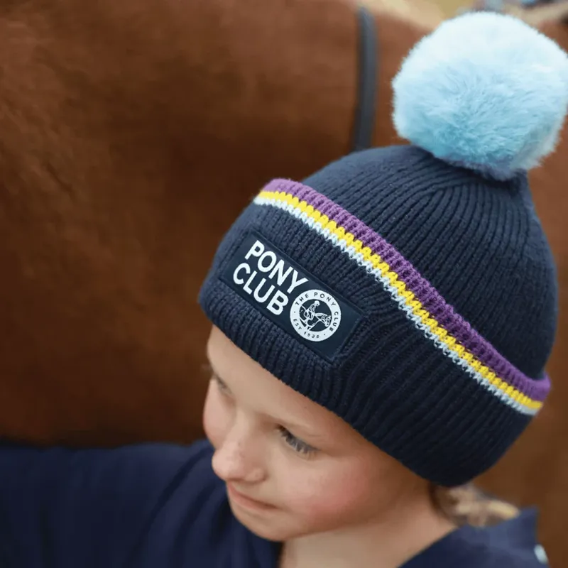 Equetech Official Pony Club Pom Hat-2