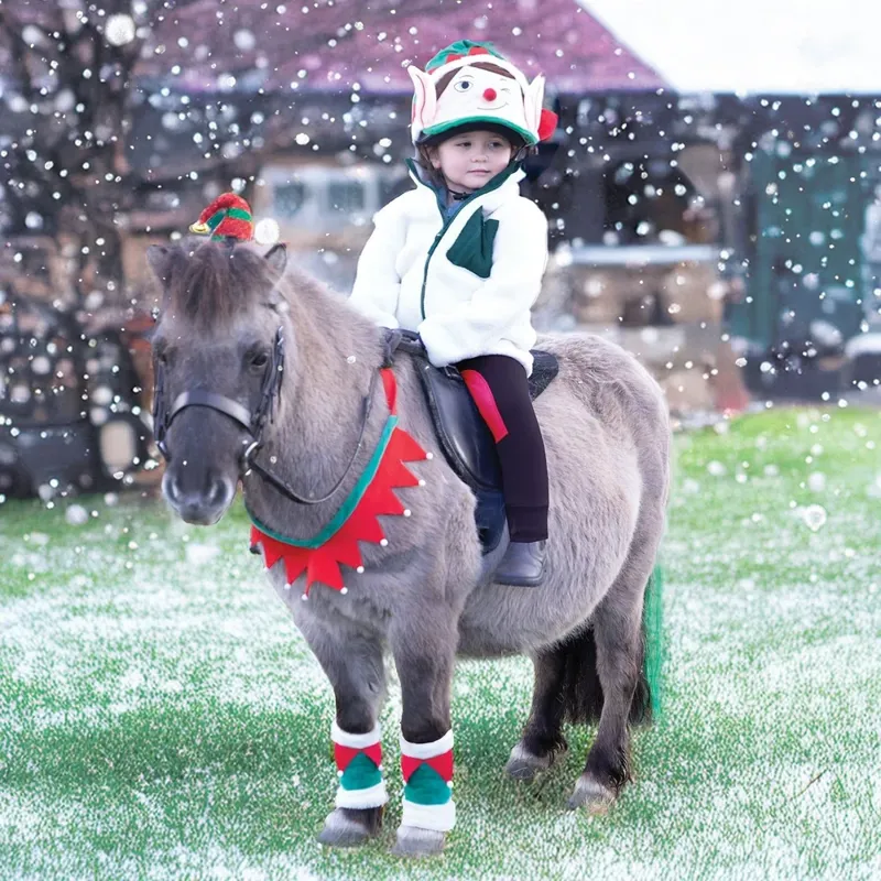 Equetech Festive Elf Leg Wraps-1