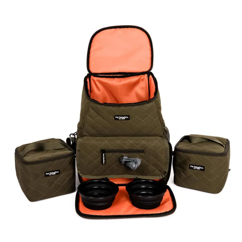 Pet Rebellion Pet Travel Bag Green
