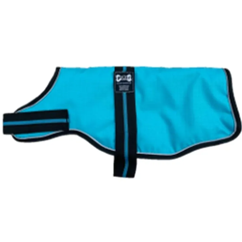 Animate Dachshund Padded Dog Coat Teal