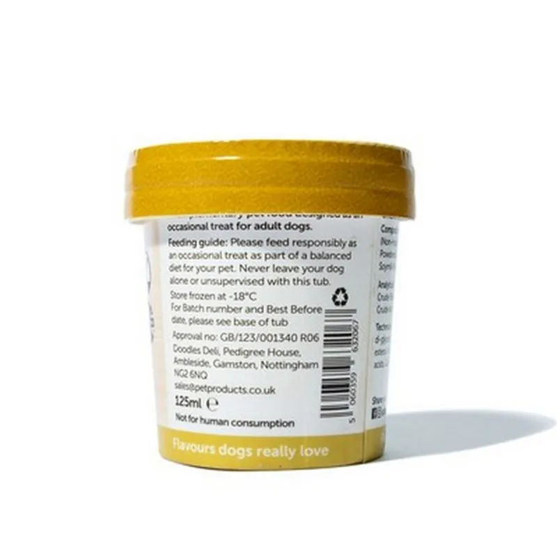 Doodles Deli Chicken Frozen Doggy Treats 125ml-1