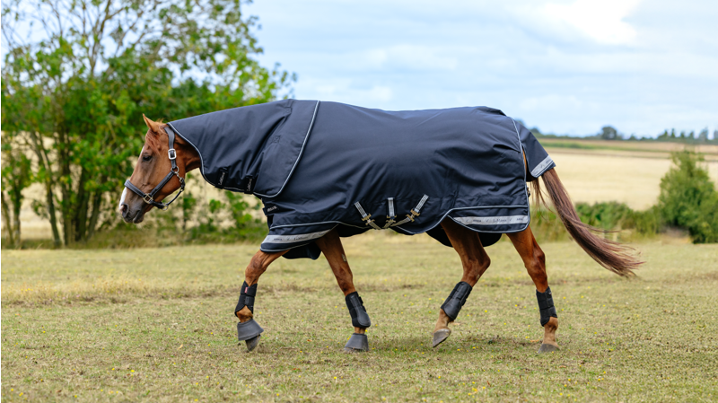 LeMieux Arika Storm Tek Rug Turnout Rug 200g Navy-1