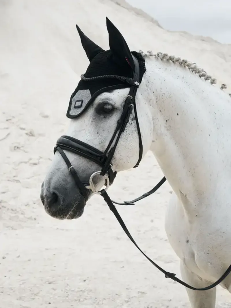 LeMieux Aspen Fly Hood Herringbone-1