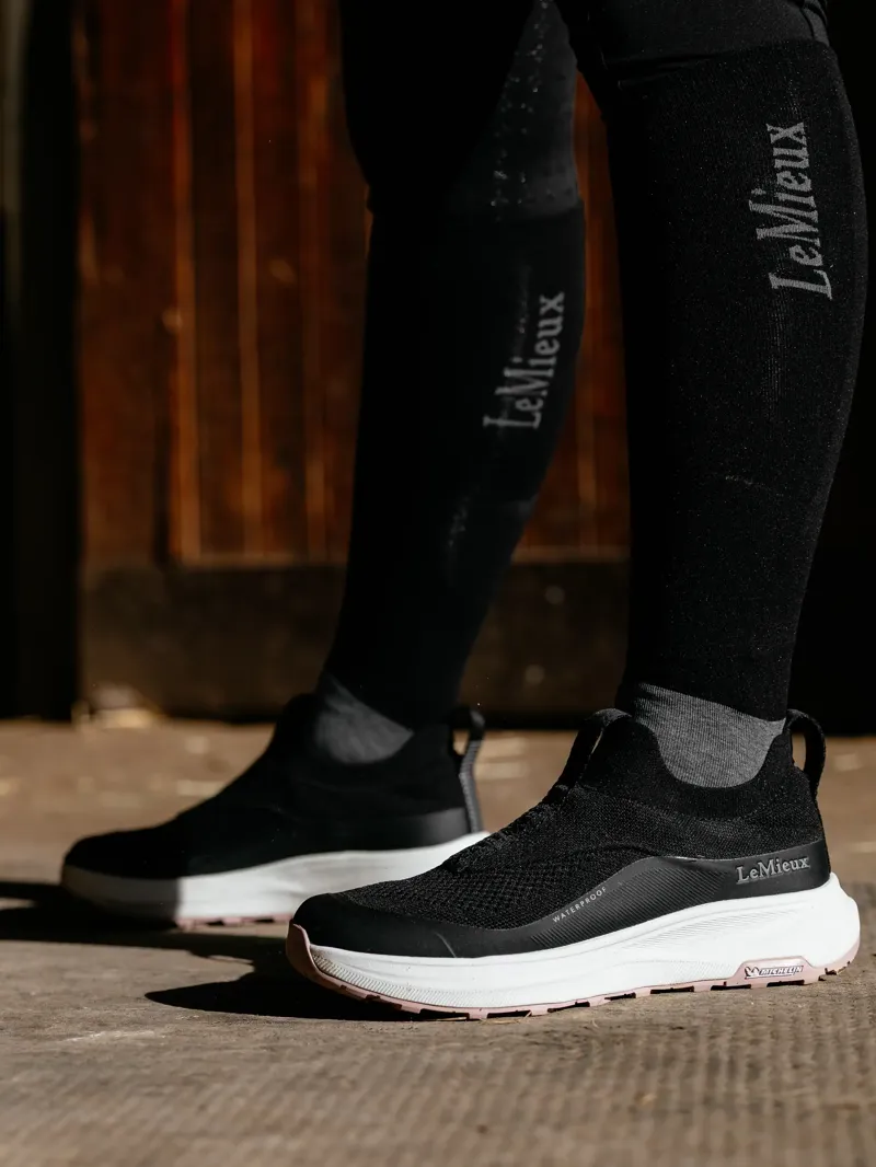 LeMieux Kanta Slip On Waterproof Trainer Black-5