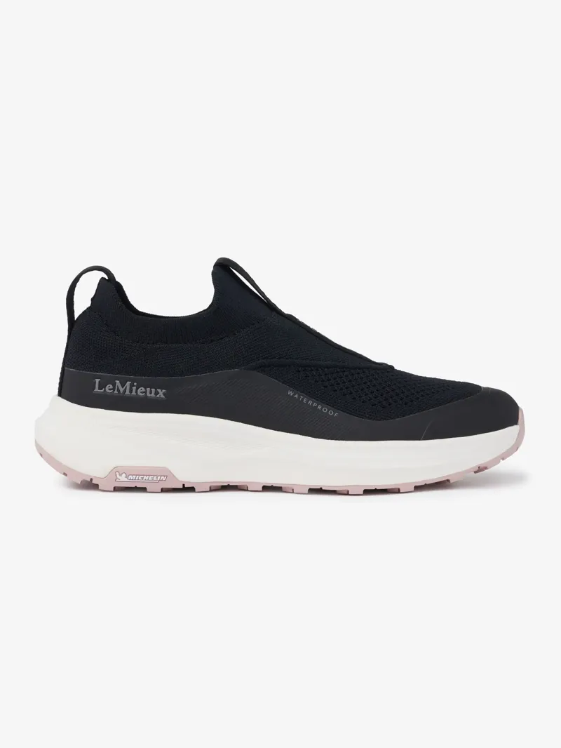 LeMieux Kanta Slip On Waterproof Trainer Black