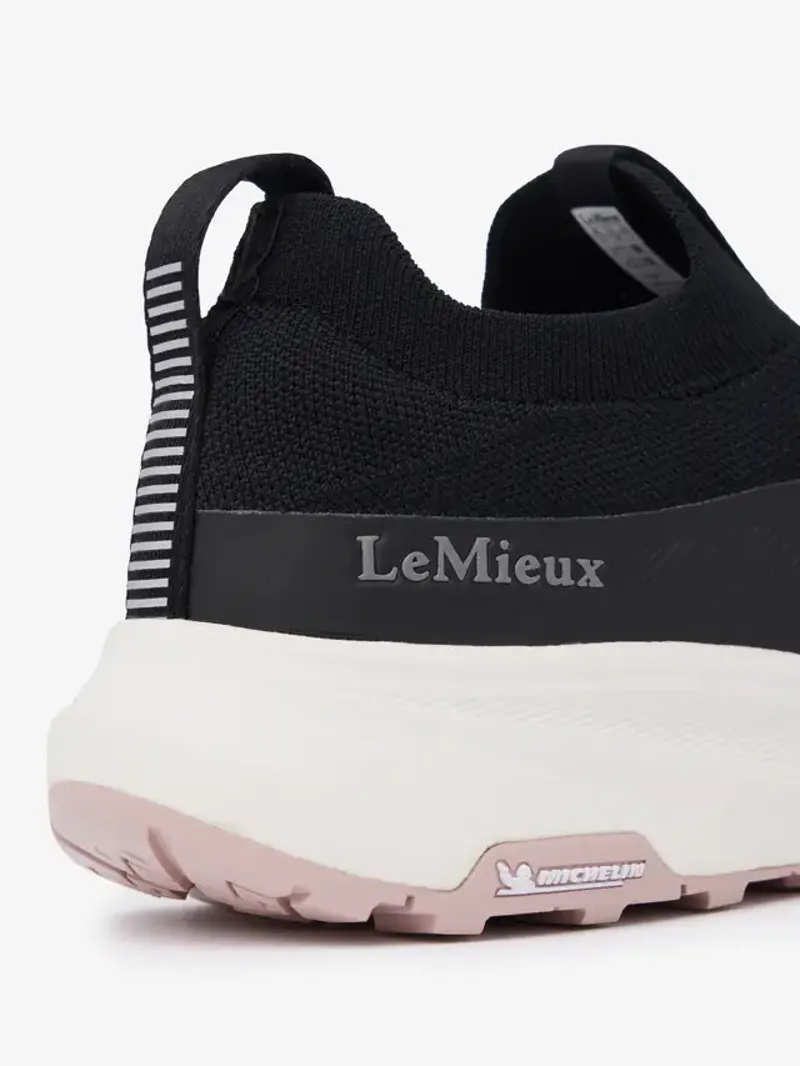 LeMieux Kanta Slip On Waterproof Trainer Black-4