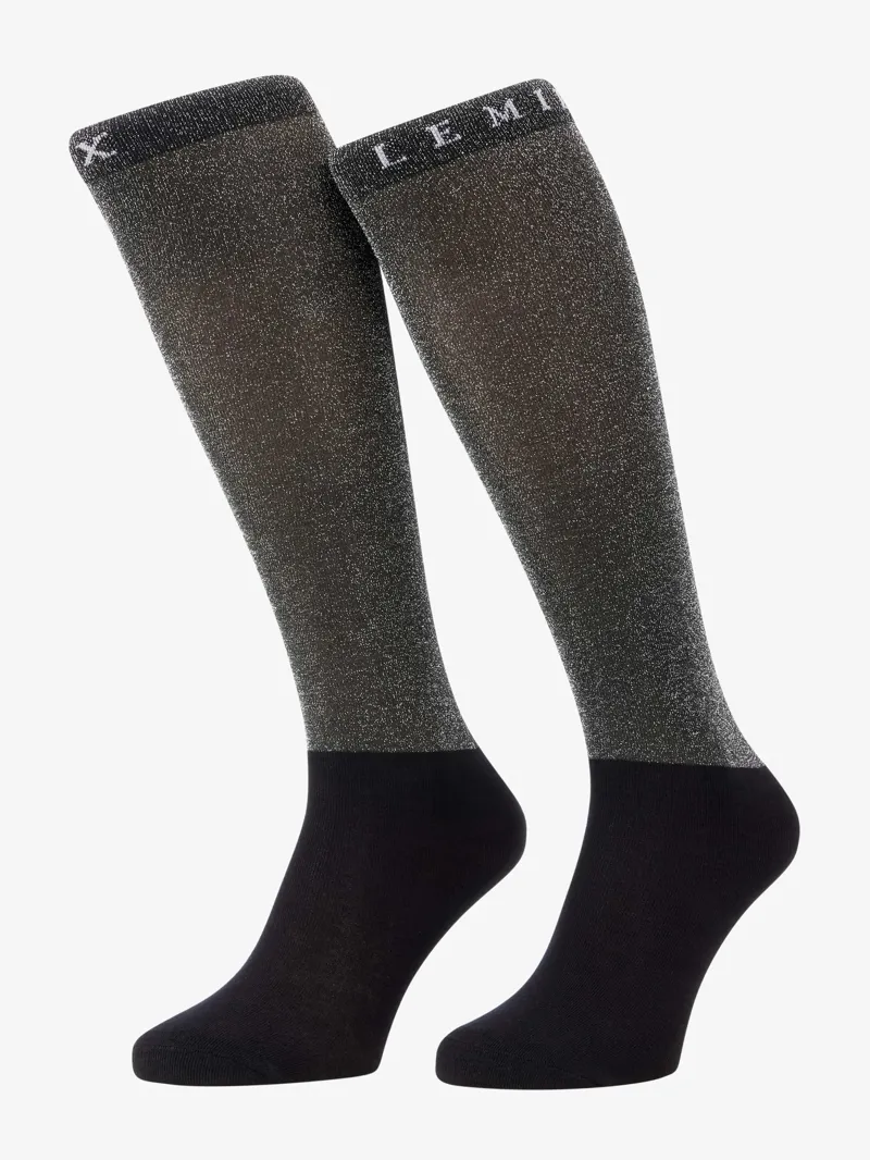 LeMieux Brilliance Competition Sock Black