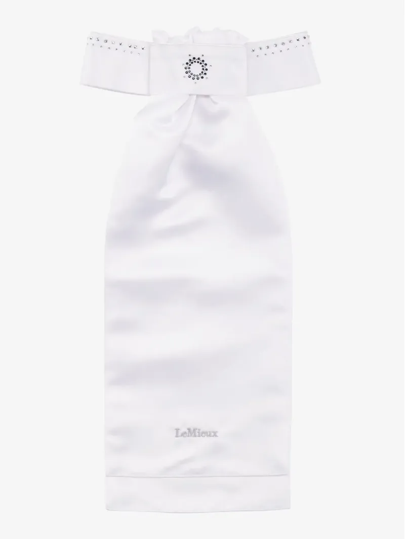 LeMieux Brilliance Stock White/Navy