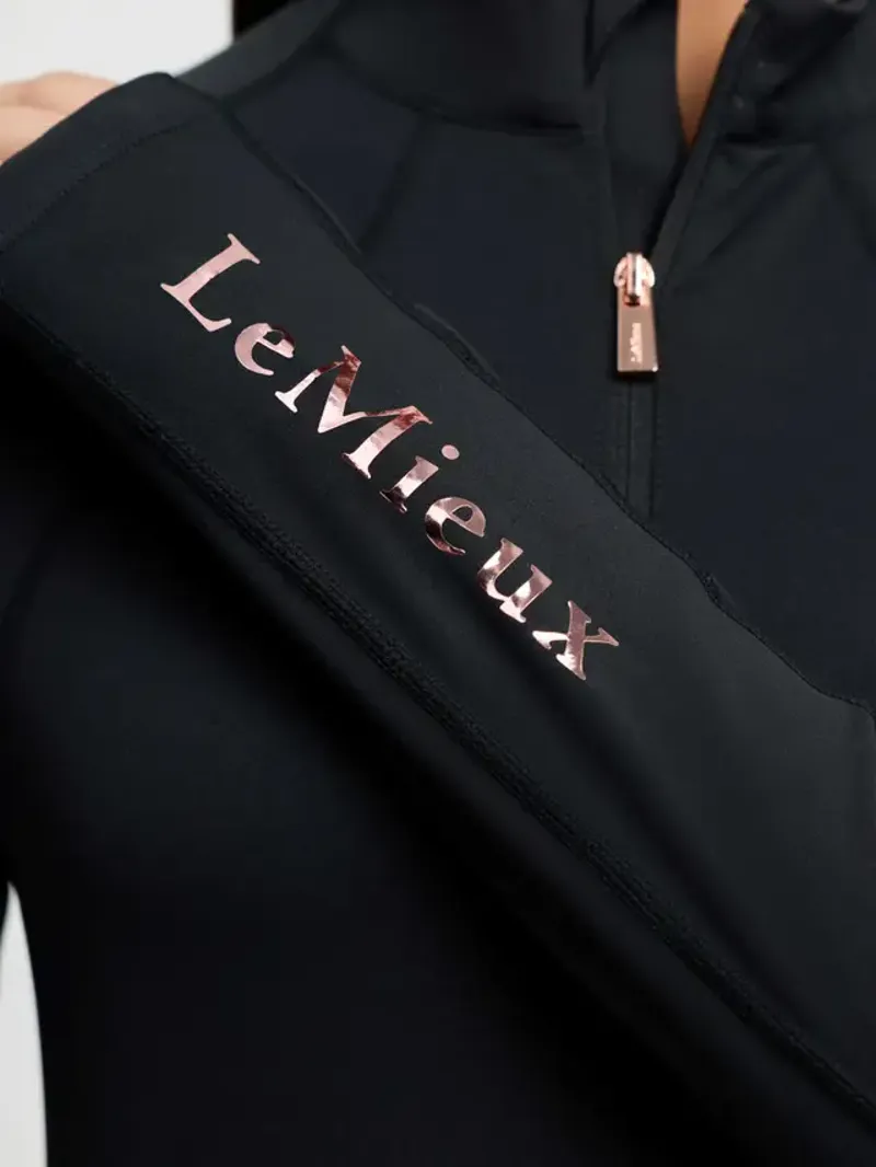 LeMieux Young Rider Sparkle Base Layer Black-5