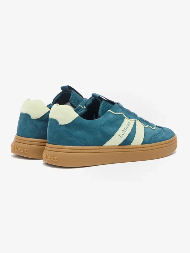 LeMieux Stockbridge Suede Lifestyle Trainers Jungle-1
