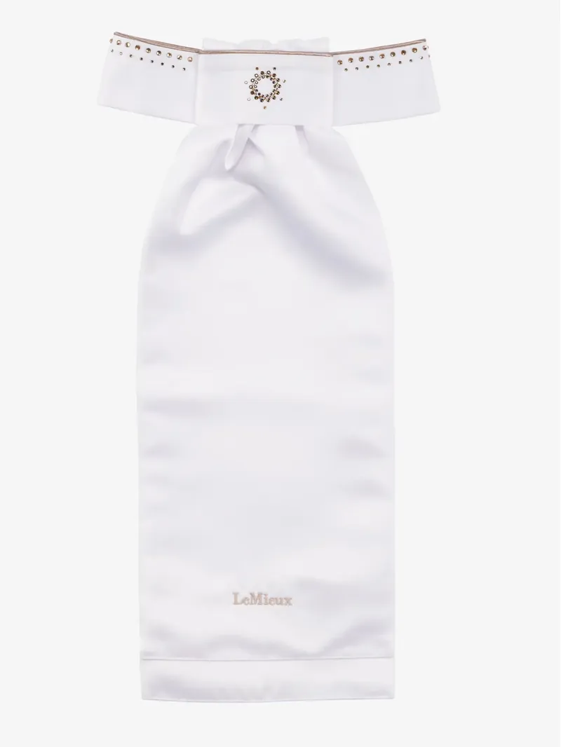 LeMieux Brilliance Stock White/Espresso