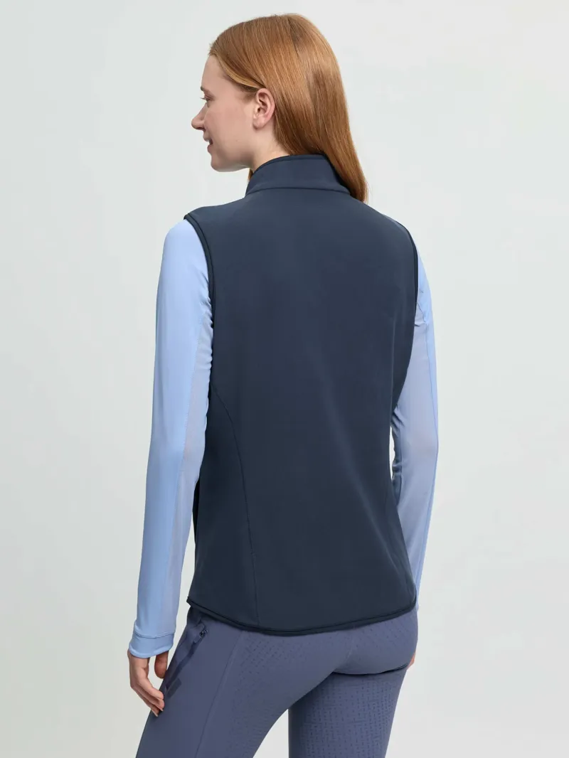 LeMieux Roberta Fleece Gilet Navy-2