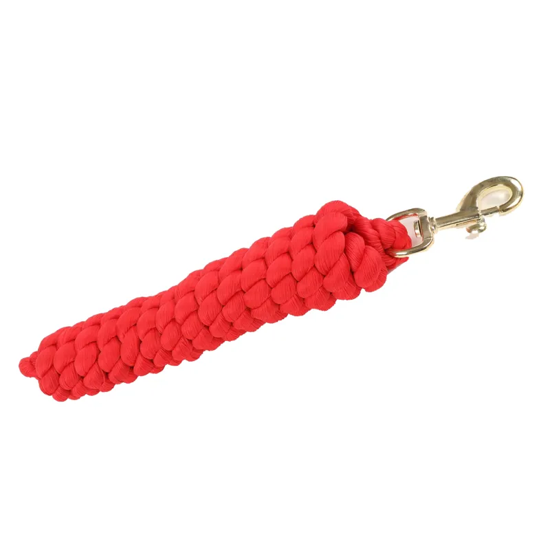 Shires Extra Long Lead Rope Red-1