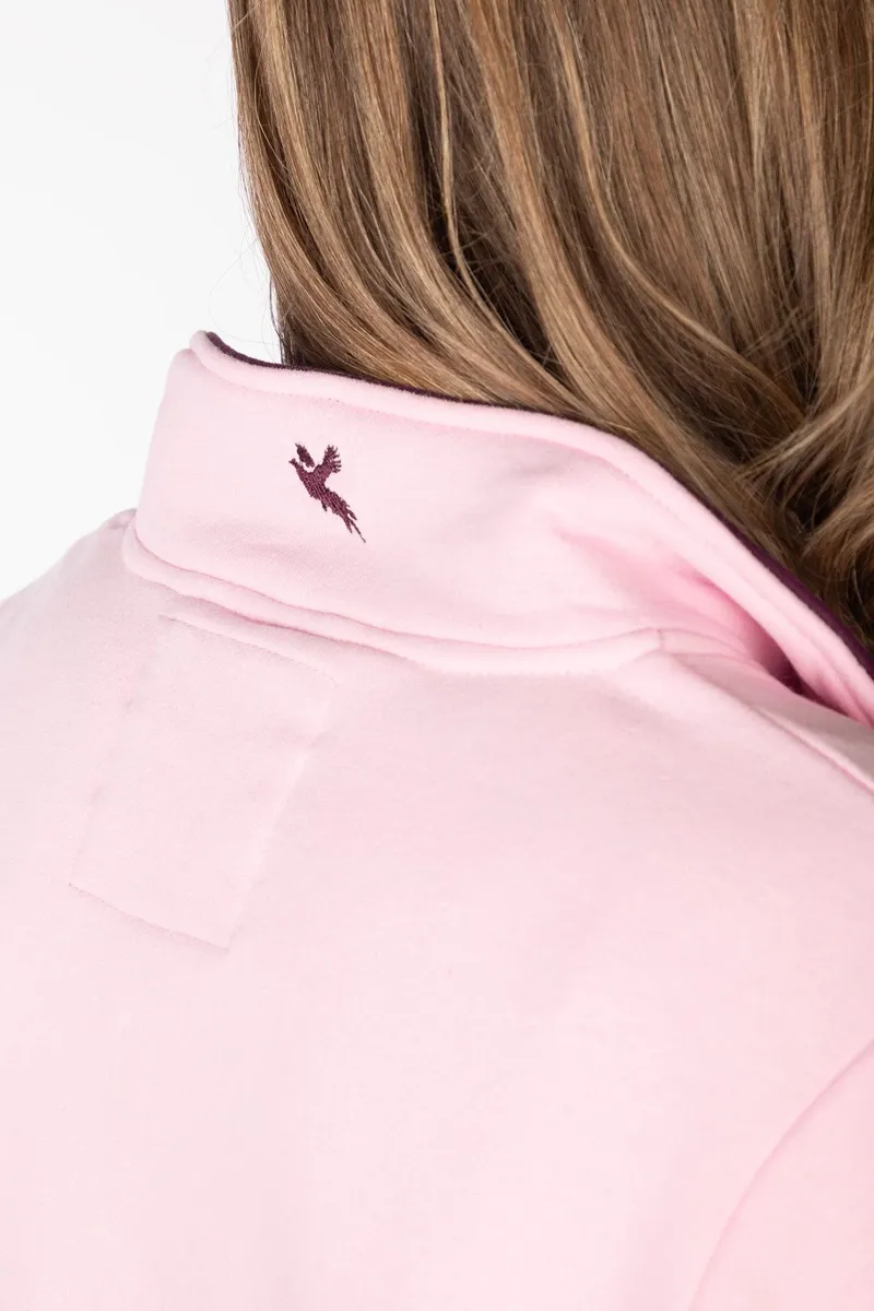 Rydale Ladies Byland Rydale Sweatshirt Berry/White/Sorbet-6