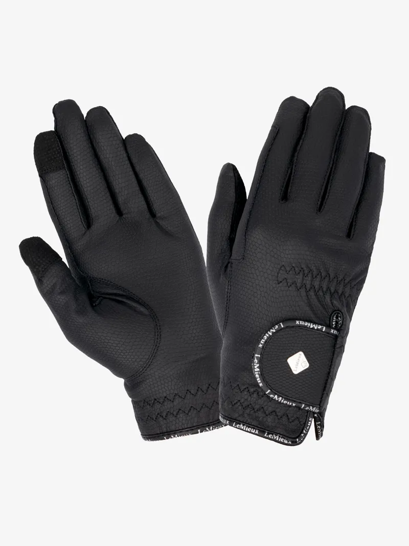 LeMieux Classic Riding Gloves Black