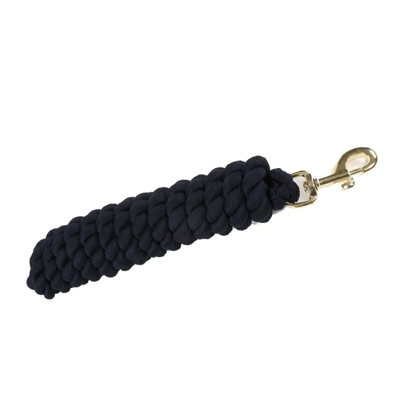 Shires Extra Long Lead Rope Navy-1