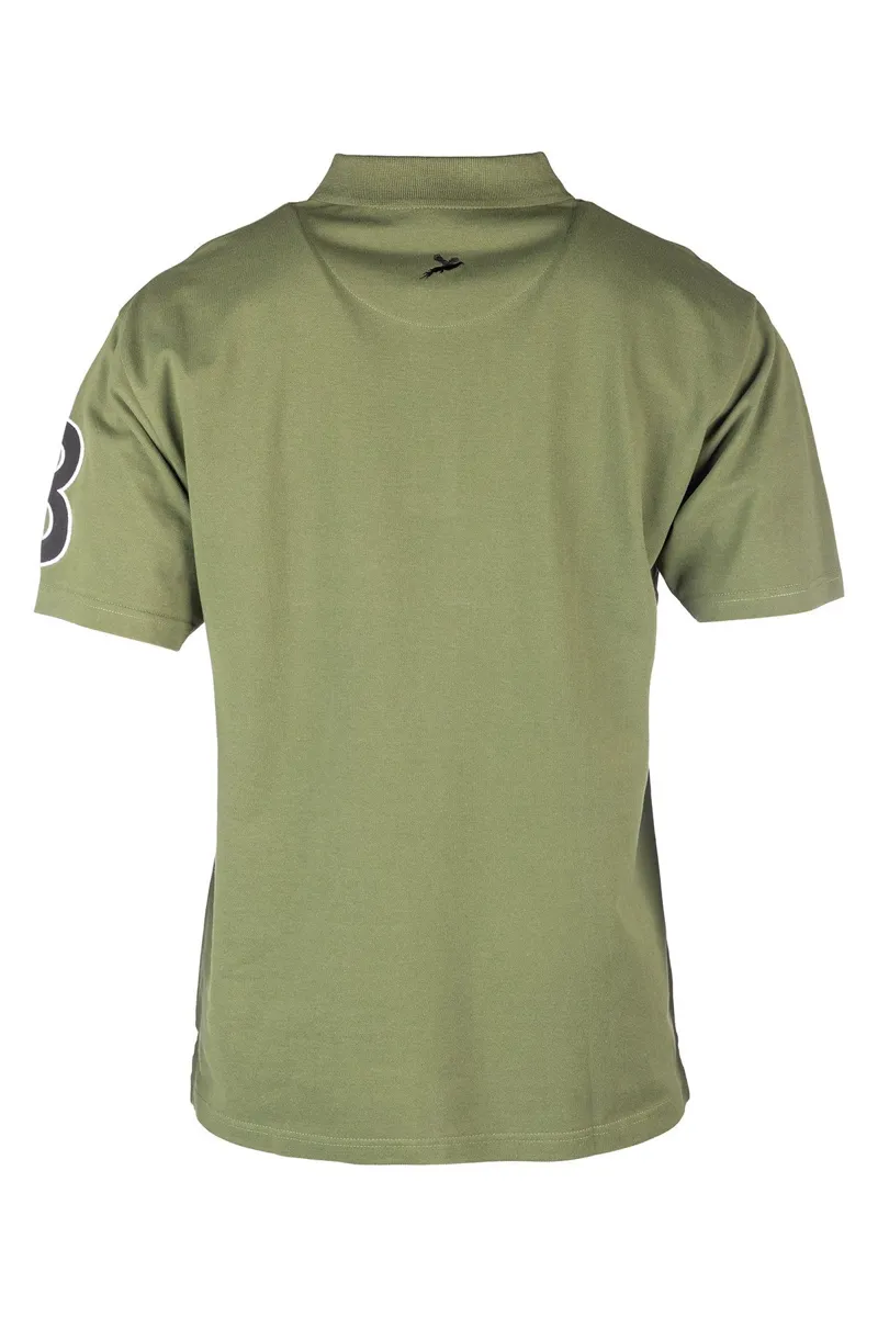Rydale Men's Fordon V Polo Shirt Olive-1