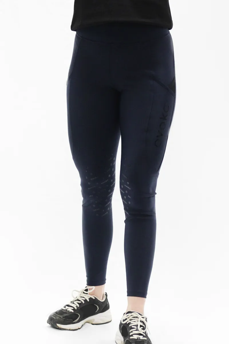 Evoke Performance Riding Leggings Navy