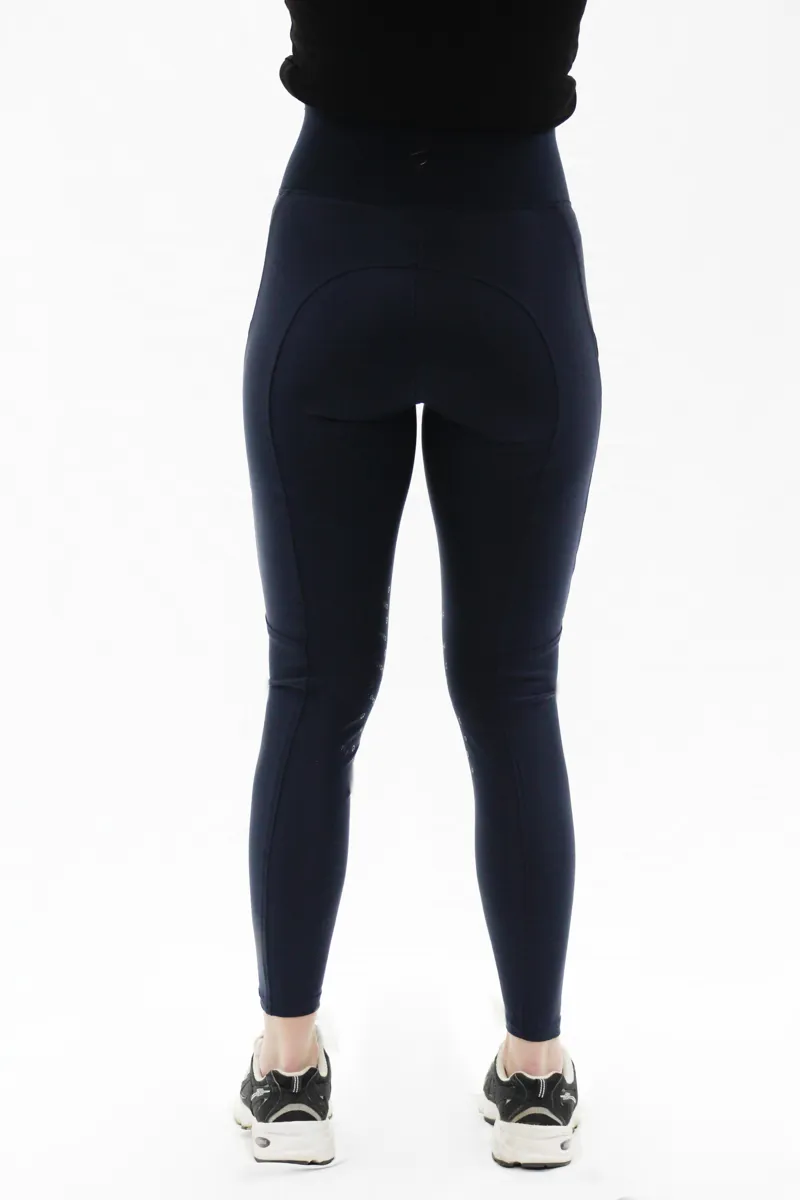 Evoke Performance Riding Leggings Navy-1