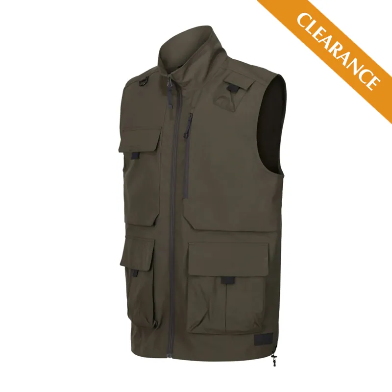 Regatta Mens Travel Packaway Gilet Dark Khaki